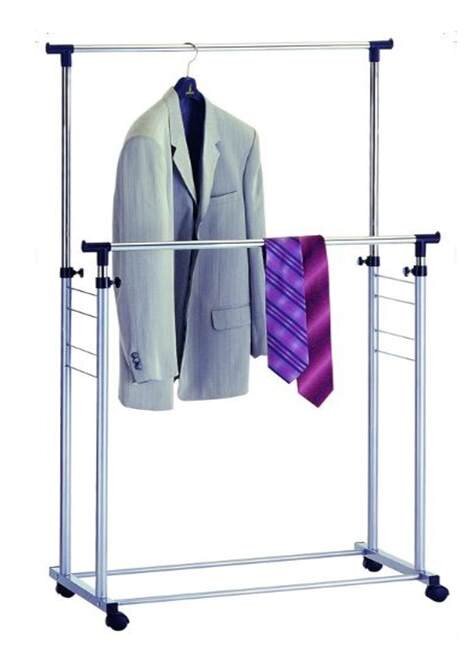 Изображение товара Вешалка передвижная двойная MySpace HG26, 85х175 см для одежды