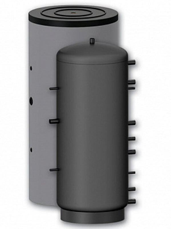 Изображение товара Буферный накопитель Sunsystem PR 2000 Ф 1200 с теплоизоляцией и одним теплообменником