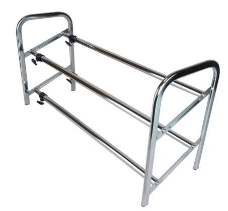 Изображение товара Подставка для обуви раздвижная MySpace F47 118x23 см хром металл