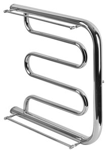 Изображение товара Полотенцесушитель водяной Indigo Фокстрот Standart, ширина 50 см, высота 60 см, 1 дюйм, с полками