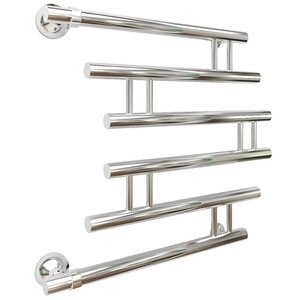 Изображение товара Полотенцесушитель водяной Indigo Фокстрот Zip, ширина 60 см, высота 50 см, 1 дюйм, хром, FZW50-60