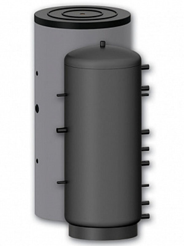 Изображение товара Буферный накопитель Sunsystem PR2 1500 с теплоизоляцией и двумя теплообменниками