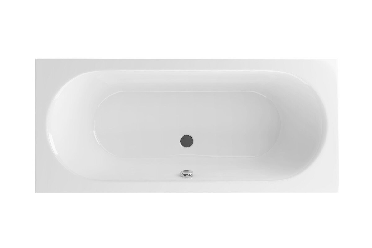 Изображение товара Ванна акриловая Excellent Oceana Slim 180 х 80 см, белая, WAEX.OCE18WHS