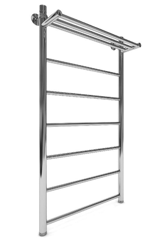 Изображение товара Водяной полотенцесушитель Indigo Line с полкой 60x120 см хром