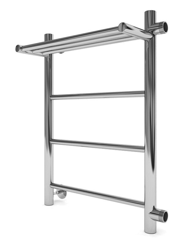 Изображение товара Полотенцесушитель водяной Indigo Line Лесенка с полкой 50х60 см хром