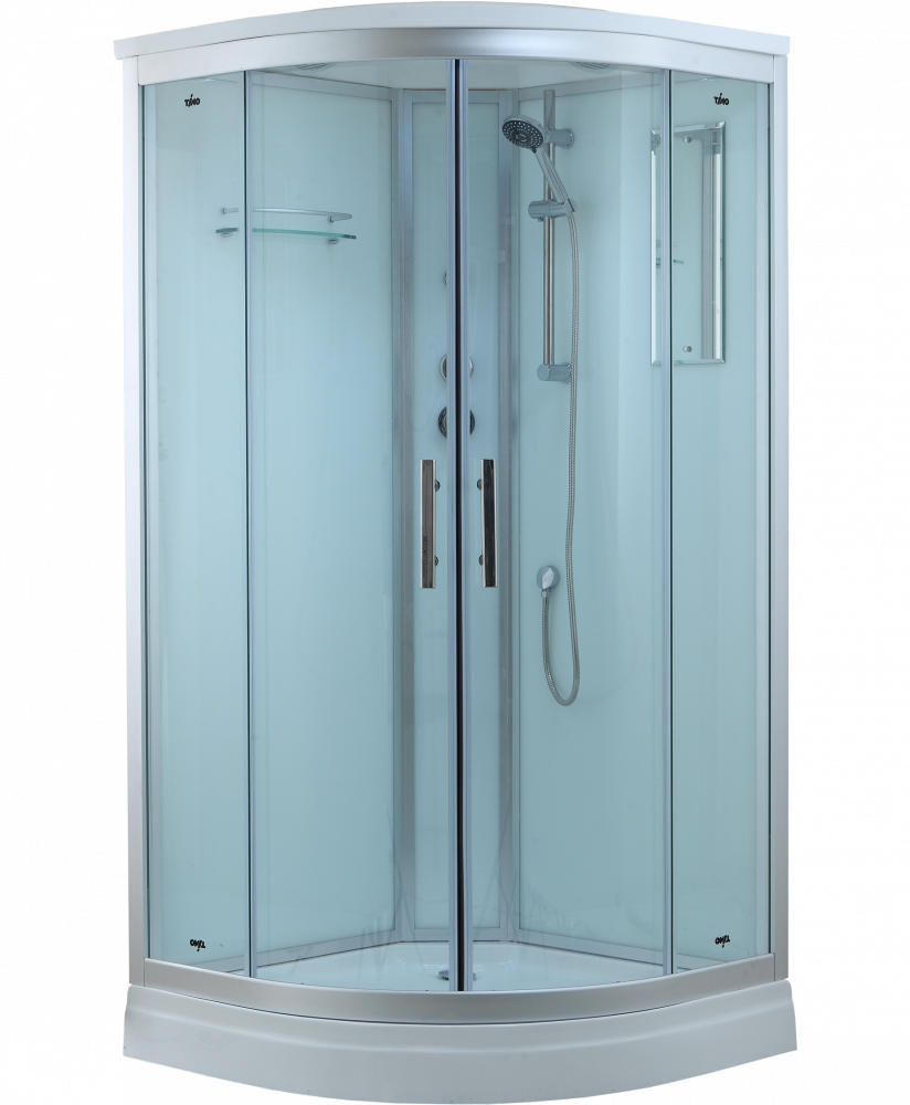 Изображение товара Душевая кабина Timo Standart T-6609S 90x90 см с крышей и гидрозатвором хром