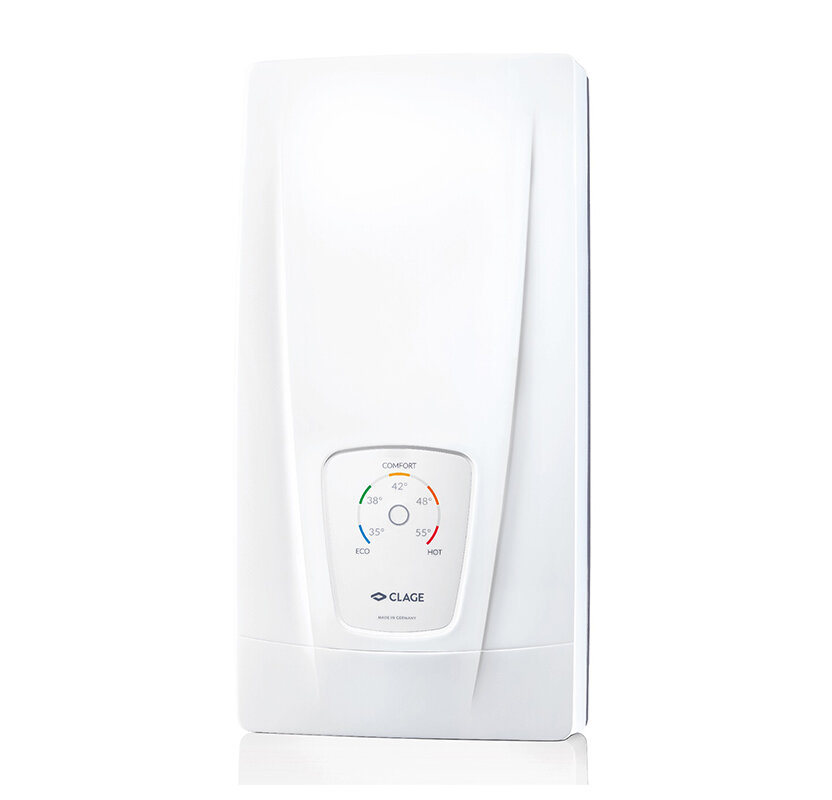 Изображение товара Водонагреватель проточный Clage DCX 13 Next 11-13,5 кВт трехфазный