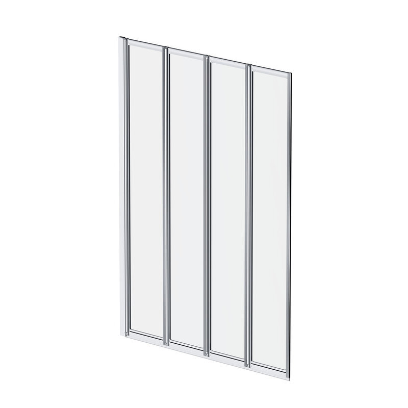 Изображение товара Душевая шторка Am.Pm Like W80BS 100x140 см складная стекло хром Germany