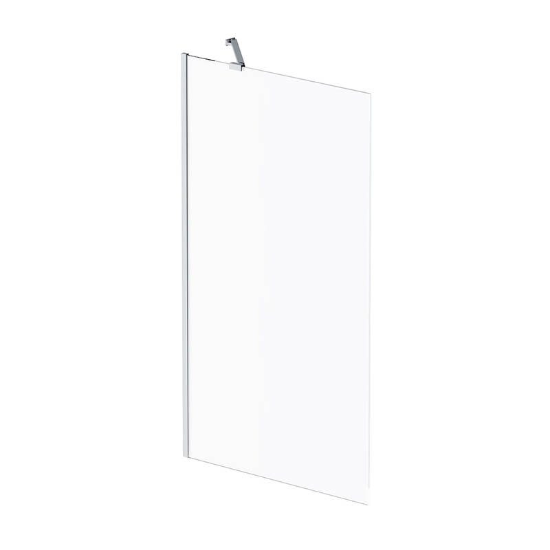Изображение товара Душевая шторка на ванну, Am.Pm Gem W90BS-080-140CM, 80-140 см, неподвижная, профиль хром, стекло матовое