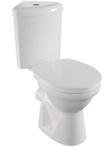 Изображение товара Напольный унитаз Vitra Norm Wenkel 9854B099-7200 угловой, крышка термопласт с микролифтом