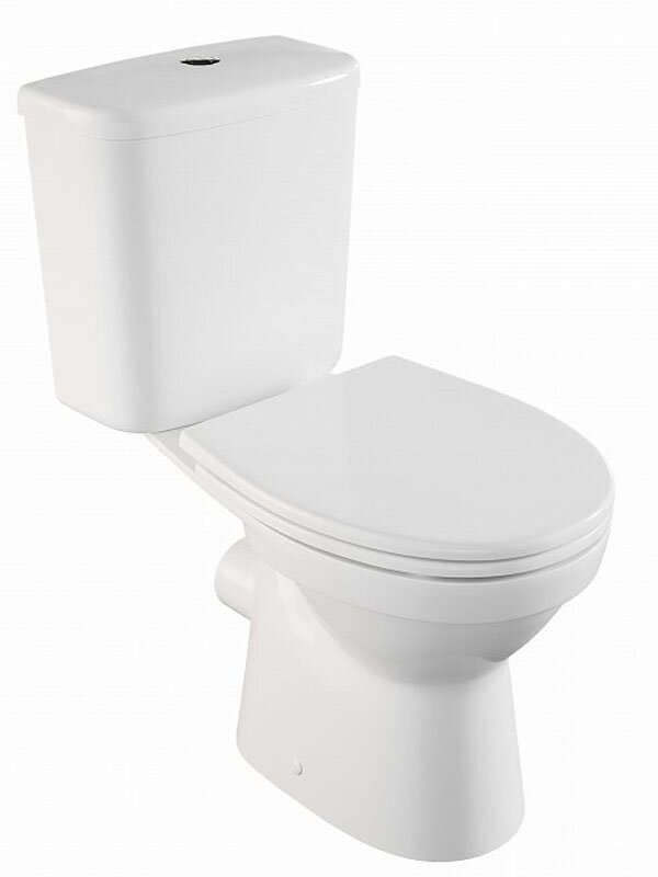Изображение товара Напольный унитаз Vitra Norm Fit Duroplast с крышкой микролифт и двойным сливом