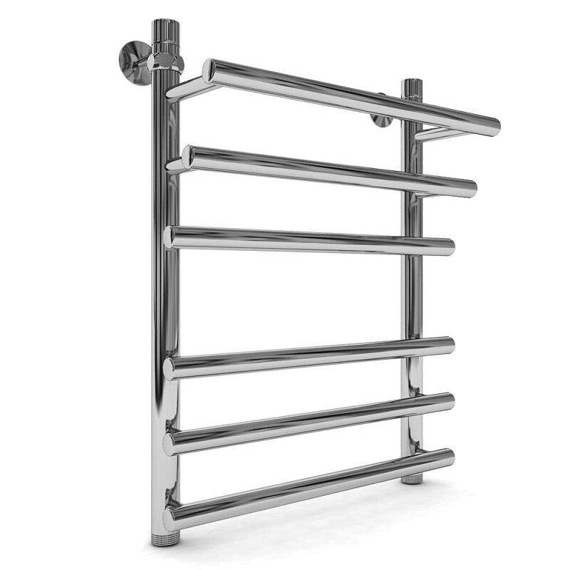 Изображение товара Полотенцесушитель водяной Indigo Just Shelf с полкой 50x60 см хром