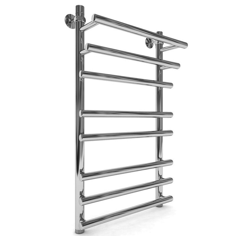 Изображение товара Водяной полотенцесушитель Indigo Just Shelf с полкой 40x80 см хром LJSHW80-40