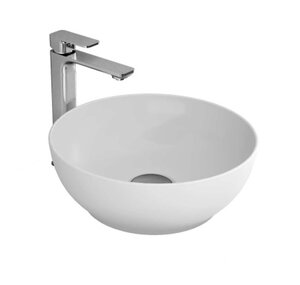 Изображение товара Раковина Bien Motto MTLG03802FD0W3000 круглая на столешницу белая