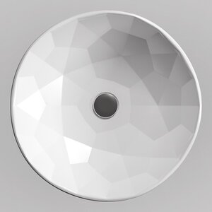 Изображение товара Круглая раковина для ванной из фарфора 49x49 см, турция