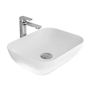 Изображение товара Раковина Bien Motto MTLG05003FD0W3000 49.5 x 38 x 14 см на столешницу прямоугольная, белый