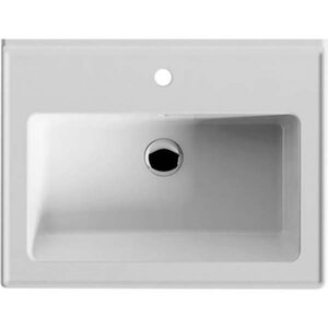 Изображение товара Раковина Bien Neptun NPLK06001FD1W3000 60 x 46.5 x 19 см мебельная, белый