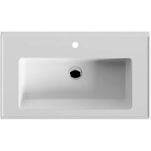 Изображение товара Раковина Bien Neptun NPLK08001FD1W3000 80 x 46.5 x 19 см мебельная, белый