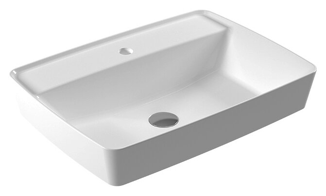 Изображение товара Раковина Serel Rita RT30 60 x 44 x 15 см, на столешницу, белый