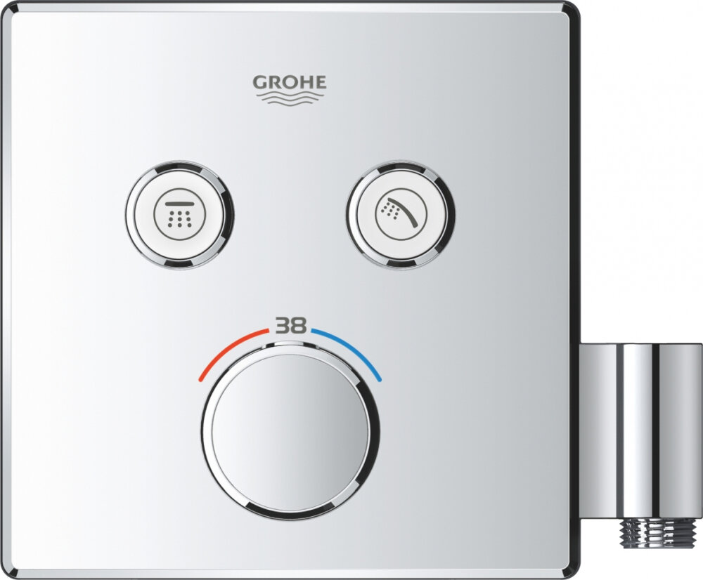 Изображение товара Смеситель для душа Grohe Grohtherm Smartcontrol 29125000 термостатический хром