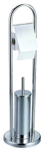 Изображение товара Стойка с бумагодержателем и ершиком MySpace HY1210-069A, 22х80 см