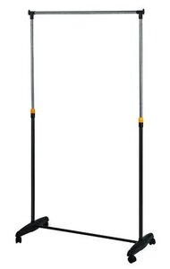 Изображение товара Вешалка для гардеробной MySpace SW7304 81x40x95 см напольная на колесиках хром