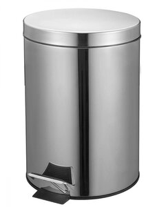Изображение товара Корзина для мусора MySpace SW6831M-5L с педалью 5 литров хром