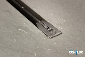 Изображение товара Дренажный канал Pestan Confluo Slim Line 650 + 13100027 с решеткой