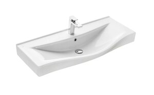 Изображение товара Раковина Santek Беверли 1WH302502 100 x 48 x 18 см, фарфор, белый