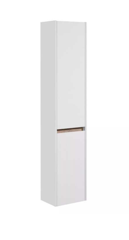 Изображение товара Пенал Aquaton Нортон 34 см L/R, подвесной, белый глянцевый/дуб эндгрейн