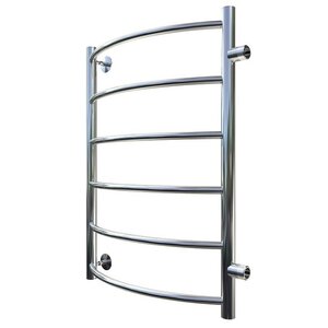 Изображение товара Полотенцесушитель водяной Indigo Arc, ширина 50 см, высота 90 см, боковое подключение 80 см, 1 дюйм, LASW90-50-б/п-80