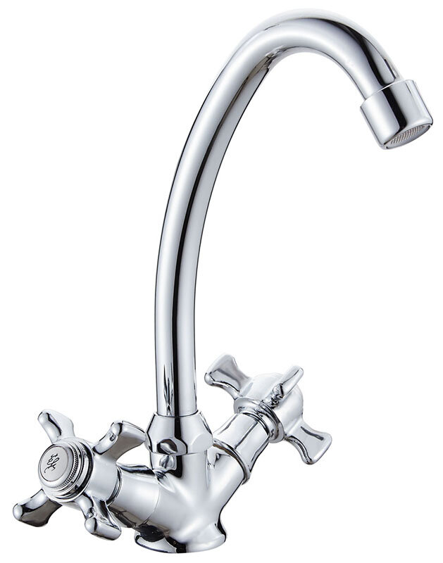 Изображение товара Смеситель для кухни Osgard Roxen 71076 хром с поворотным изливом и гарантией 8 лет