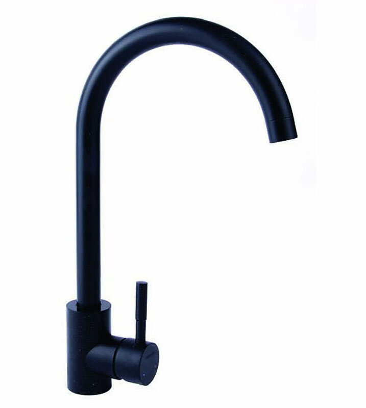 Изображение товара Смеситель для кухни Osgard Gron 84273 антрацит черный 8 лет гарантии