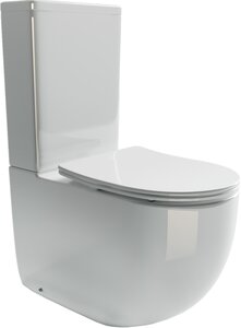 Изображение товара Напольный безободковый унитаз Ceramicanova Metropol CN4001 Rimless с крышкой микролифт