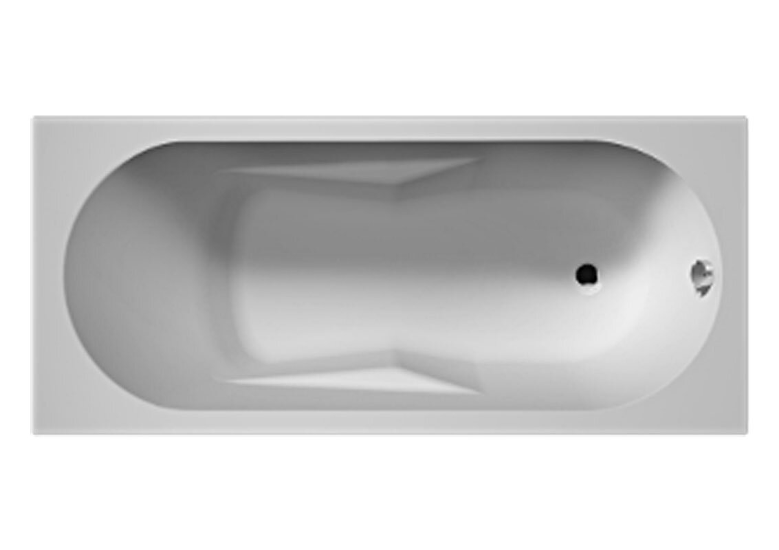 Изображение товара Акриловая ванна Riho Lazy B081001005, 180 x 80 см, белая Изображение товара Акриловая ванна Riho Lazy B081001005, 180 x 80 см, белая