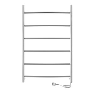 Изображение товара Полотенцесушитель электрический Indigo Arc Electro, ширина 50 см, высота 80 см, с возможностью скрытого подключения, подключение универсальное, белый матовый, LCAE80-50WMR