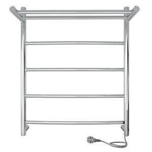 Изображение товара Электрический полотенцесушитель Indigo Arc Electro 50 см с полкой хром