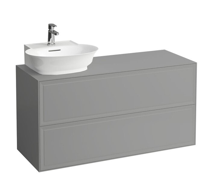 Изображение товара Тумба под раковину Laufen The New Classic 117.5х45.5х60 см подвесная серый