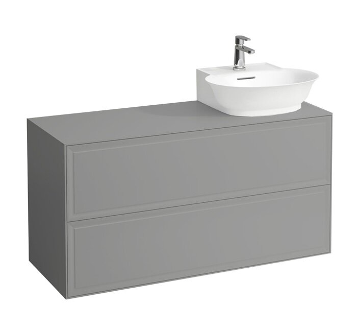 Изображение товара Тумба под раковину Laufen The New Classic 117.5 х 45.5 х 60 см подвесная серый