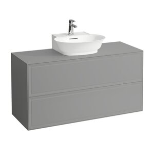 Изображение товара Тумба под раковину Laufen The New Classic 117.5x45.5x60 см подвесная серый