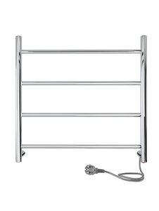 Изображение товара Полотенцесушитель электрический Indigo Line Electro, ширина 50 см, высота 50 см, с возможностью скрытого подключения, подключение универсальное, хром, LСLE50-50R