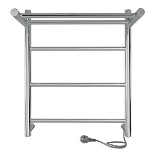 Изображение товара Полотенцесушитель электрический Indigo Line Electro с полкой, ширина 40 см, высота 50 см, с возможностью скрытого подключения, подключение универсальное, хром, LСLE50-40PR