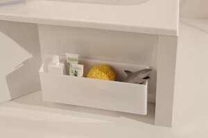 Изображение товара Контейнер для хранения Jacob Delafon Bain-Douche Malice E6D068-00 акрил белый Франция