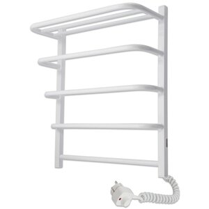 Изображение товара Электрический полотенцесушитель Indigo Hit Electro с полкой 50 см белый LHE66-50WhR