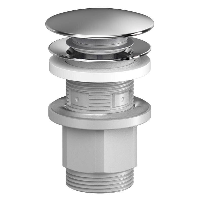 Изображение товара Донный клапан для раковины Am.Pm F070M100, нажимной, хром, универсальный