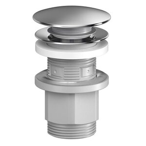 Изображение товара Донный клапан для раковины Am.Pm F070M100 нажимной, универсальный, цвет хром