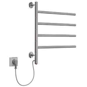 Изображение товара Электрический полотенцесушитель Indigo Стрела 4 Electro поворотный хром 52 см