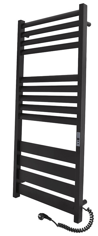 Изображение товара Электрический полотенцесушитель Indigo Titan Electro 50х120 см, черный матовый, LTLE120-50BLR