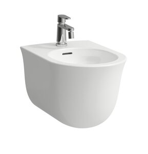 Изображение товара Биде Laufen New Classic 8.3085.1.757.302.1 37 х 53 x 34 см, подвесное, 1 отверстие, белый матовый
