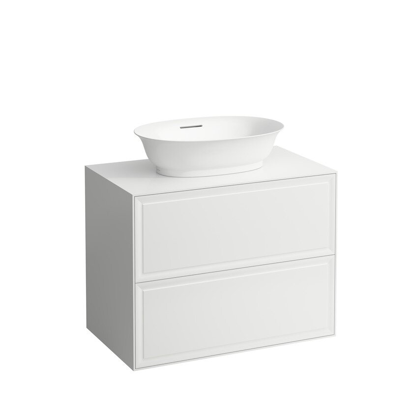 Изображение товара Тумба под раковину Laufen The New Classic 77.5x45.5x60 см подвесная белая глянцевая